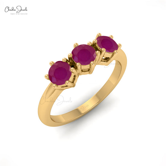 Buy Ruby Trinity Ring