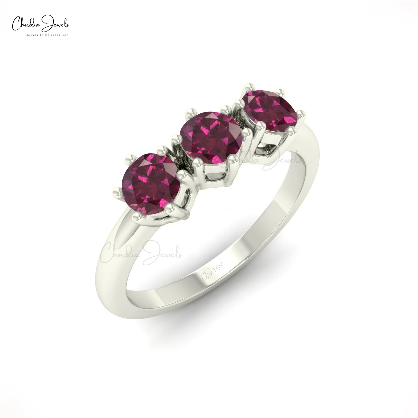 Natural Garnet Ring