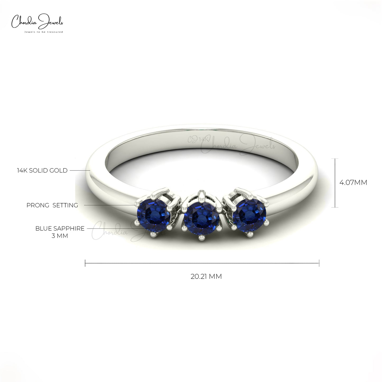 Blue Sapphire Ring