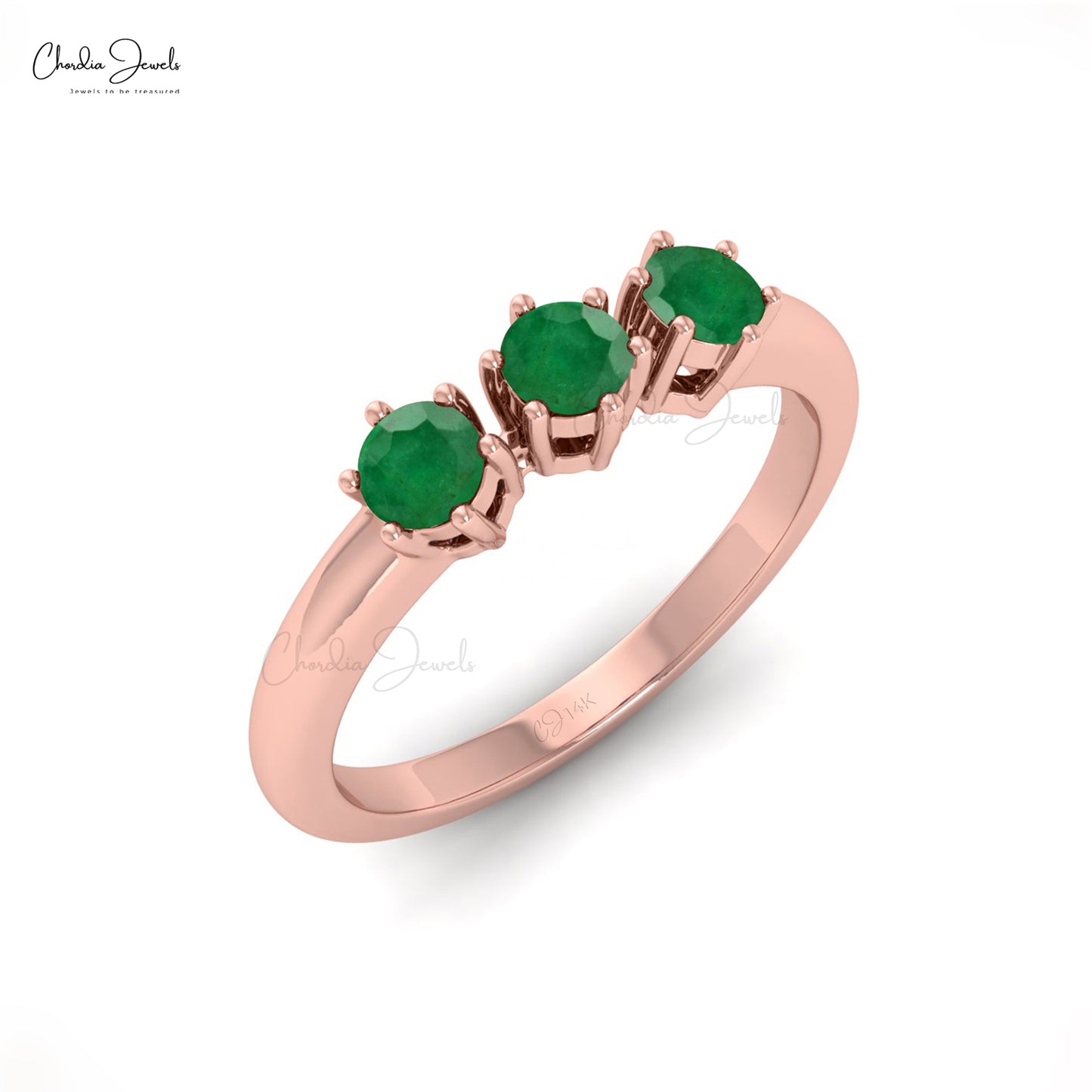 Emerald Wedding Ring