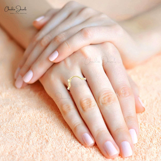White Stone Ring - S0324 – Aiswarya Designer Jewellery