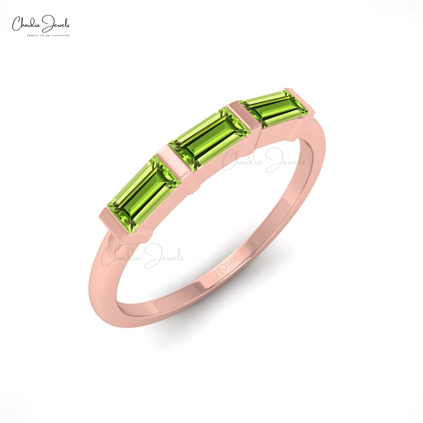 Trio Gemstone Ring