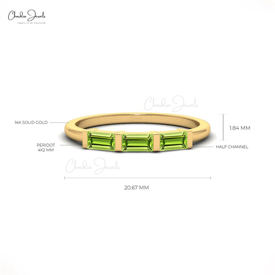Baguette Wedding Ring