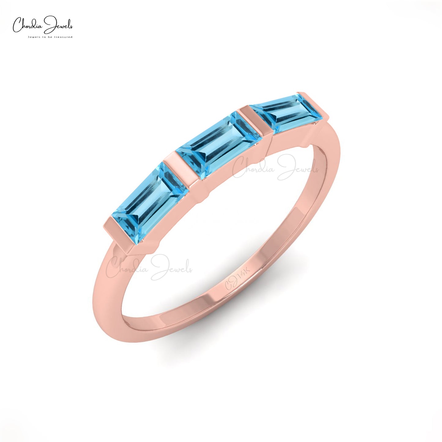 Triple Stone Ring
