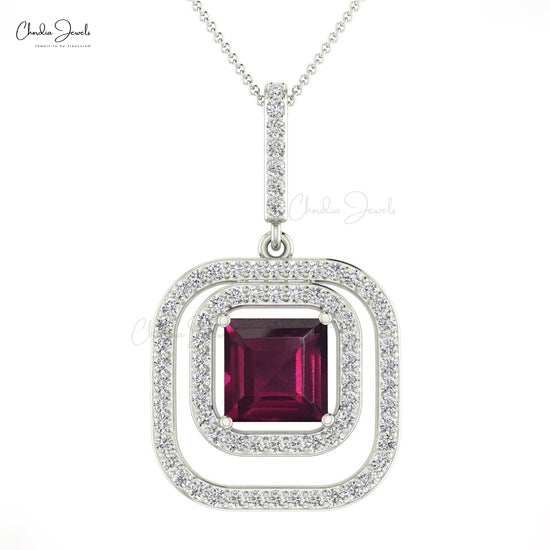 Rhodolite Garnet pendant