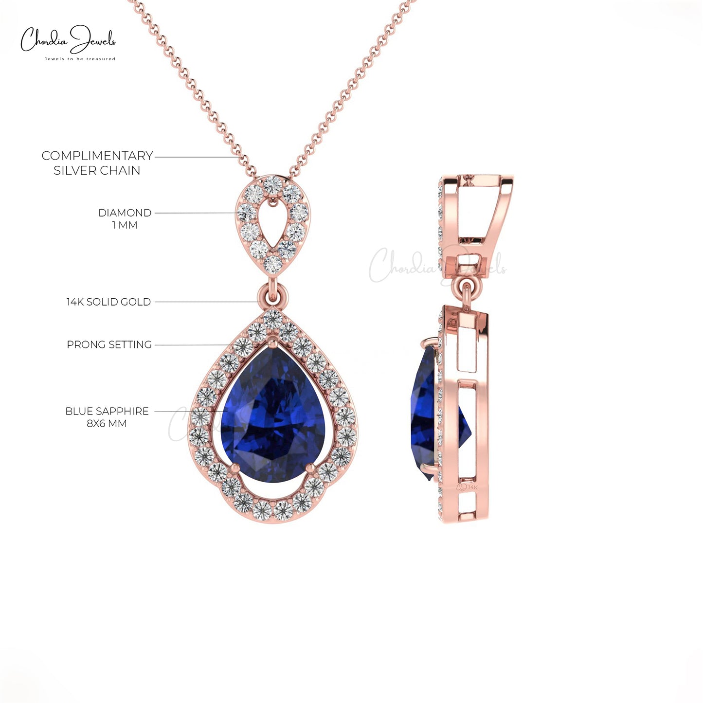 Diamond Halo Pendant