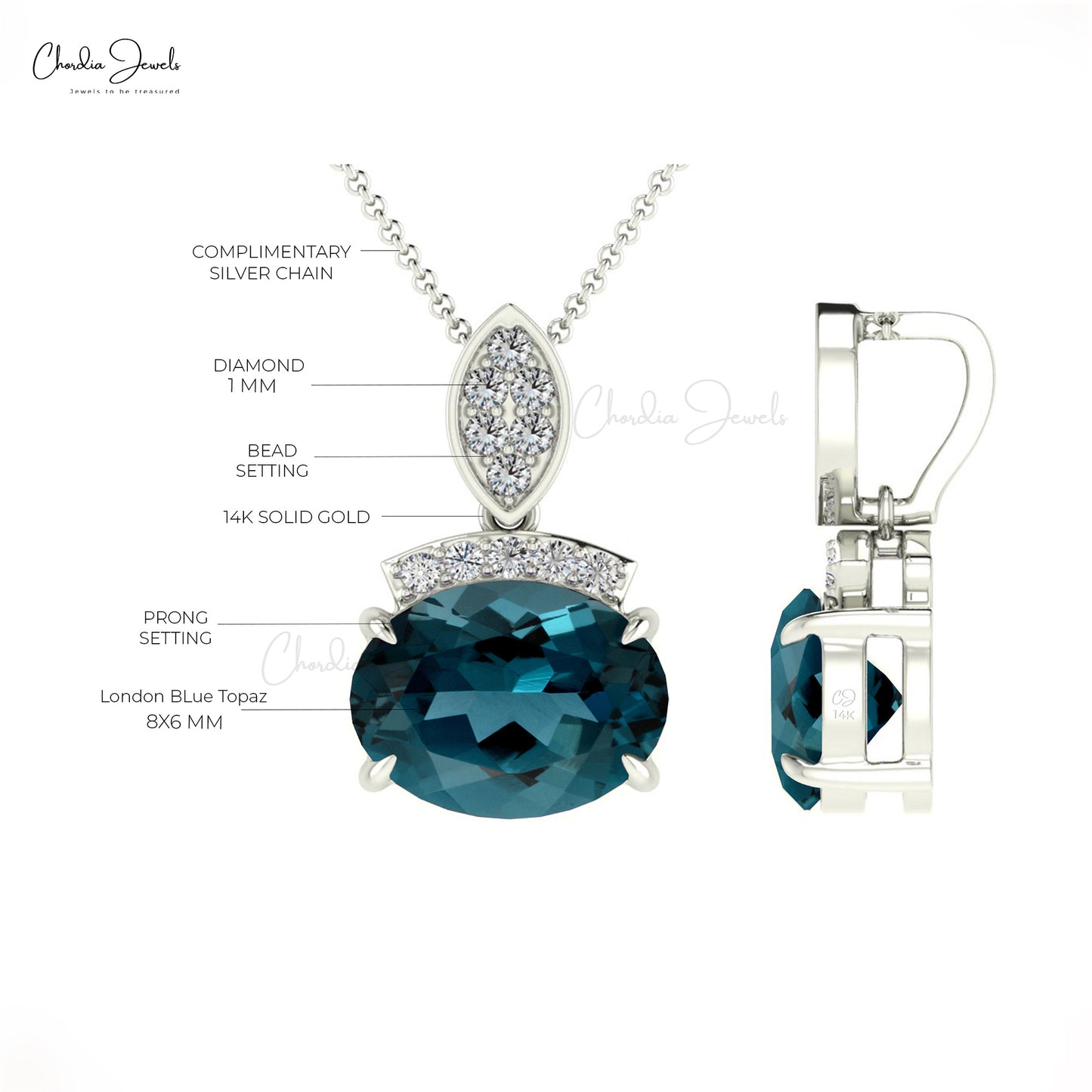 14k Gold Handmade Jewelry