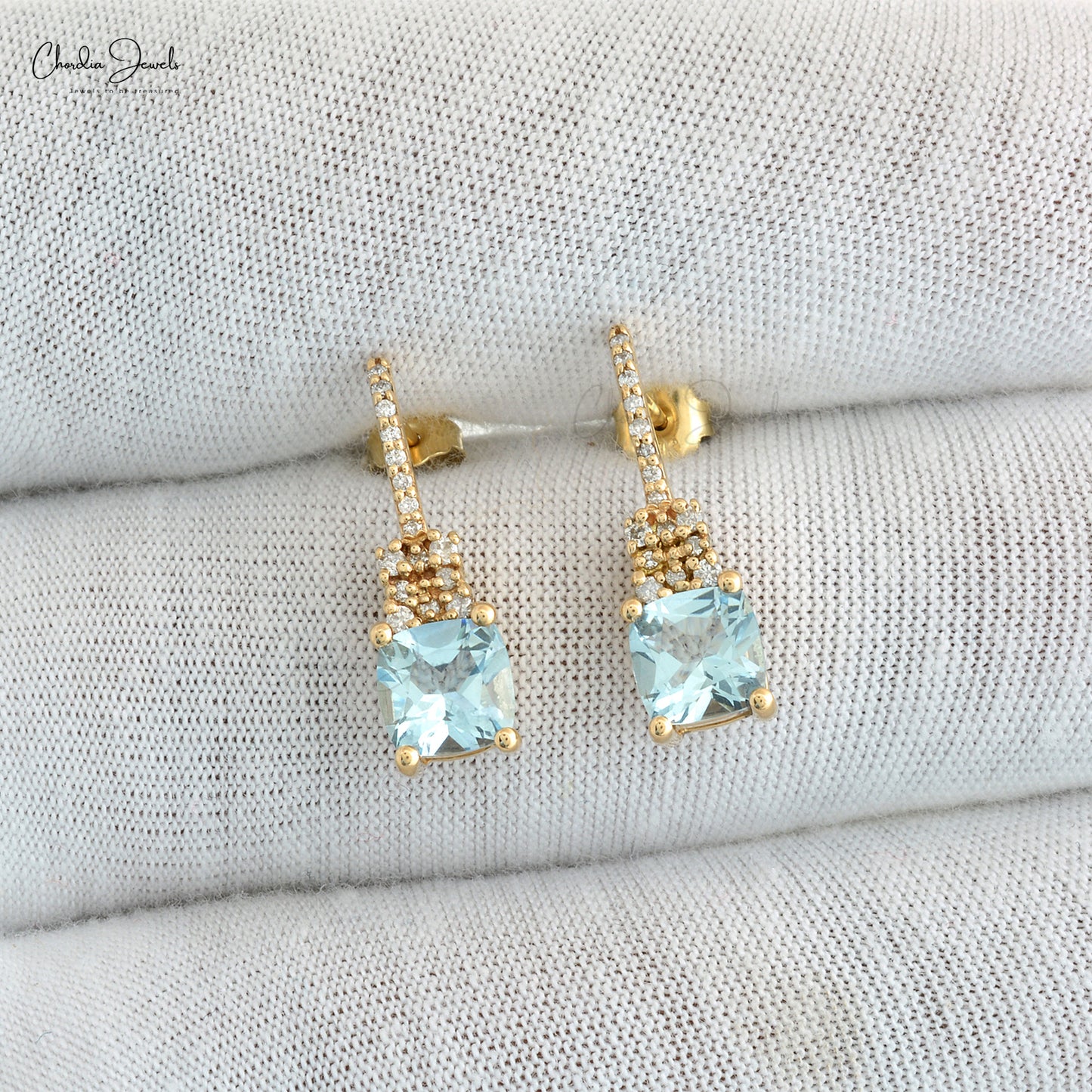 Buy Aquamarine Earrings