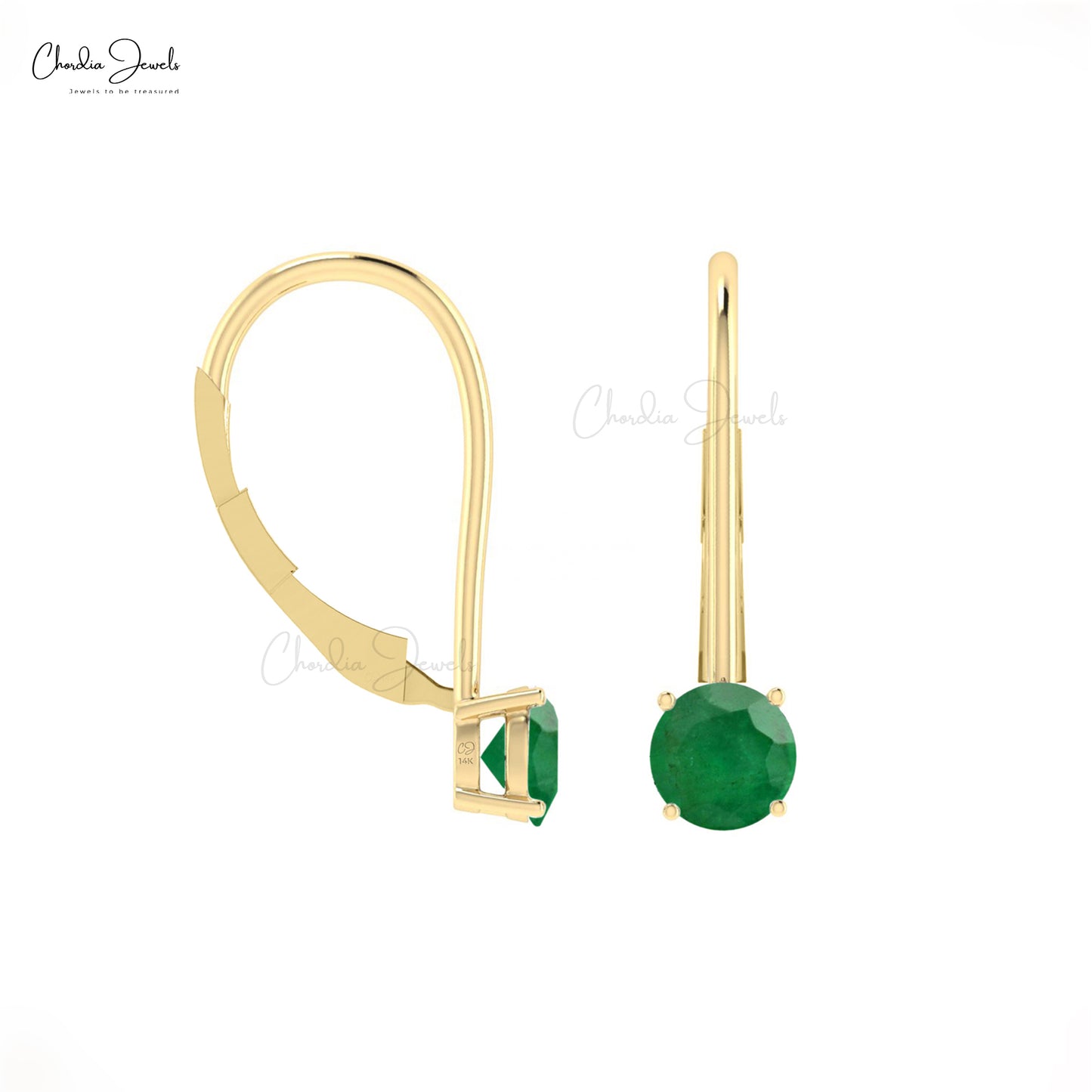 Unveil the magic of these may birthstone earrings.