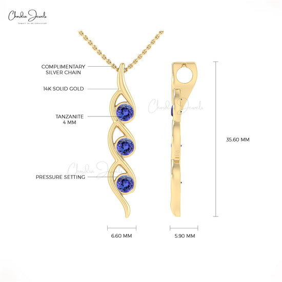 December Unique Pendant