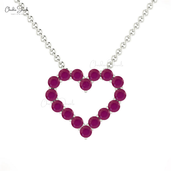 Natural Ruby Necklace Sets
