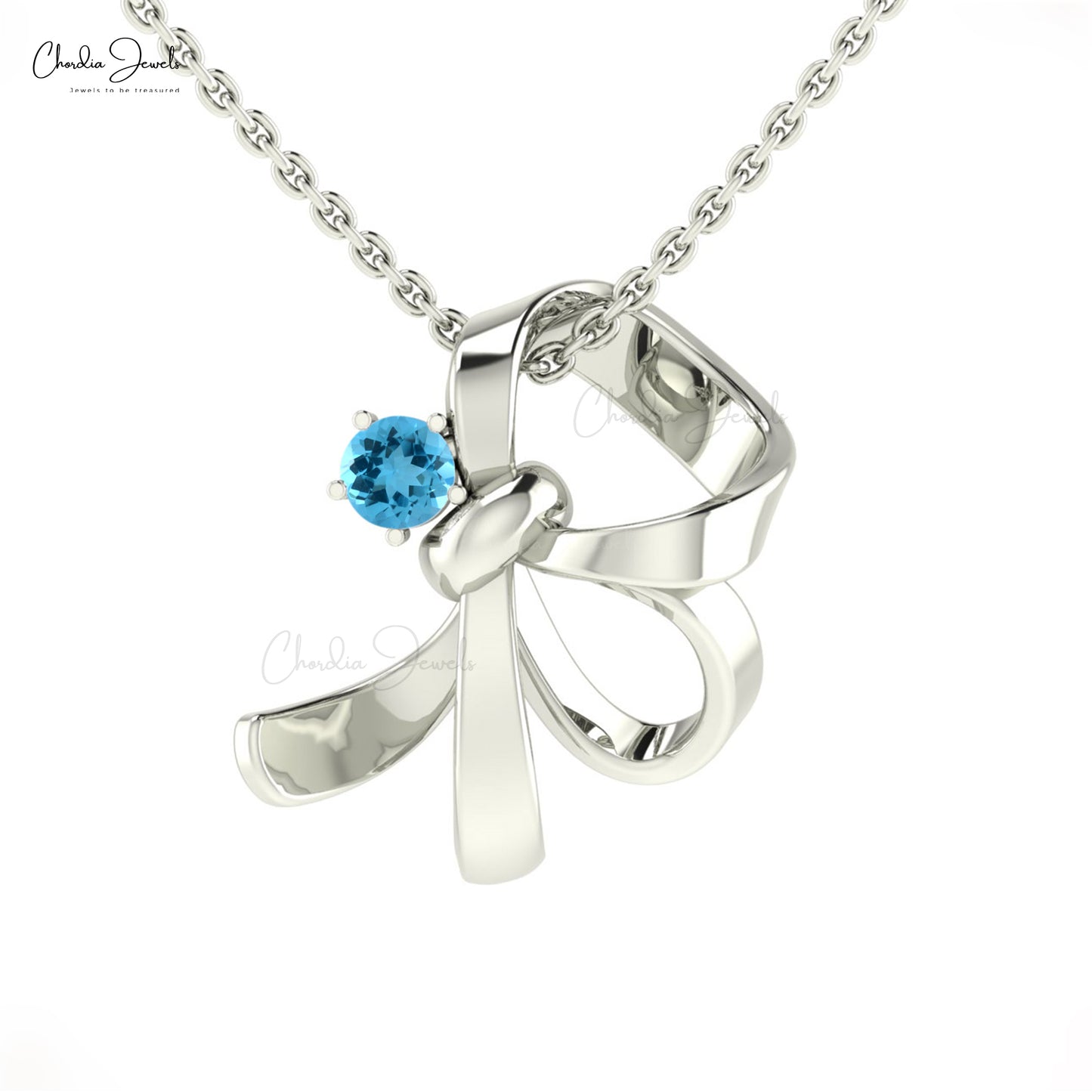 Gemstone Knot Pendant