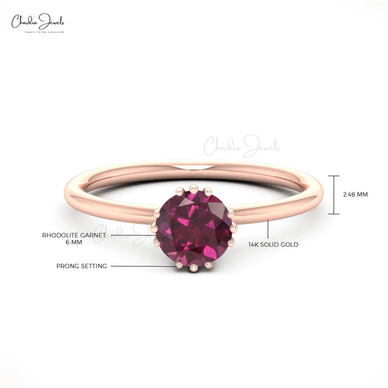 Round Cut Women Ring