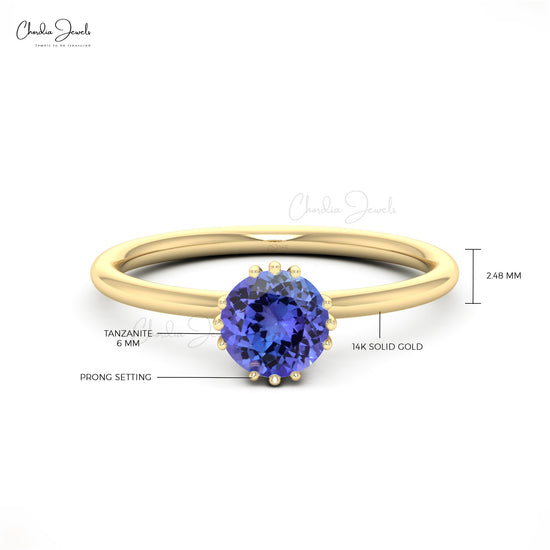 14k Solid Gold Modern Ring