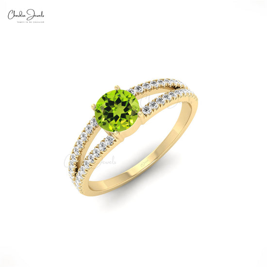 Buy Peridot Dainty Ring