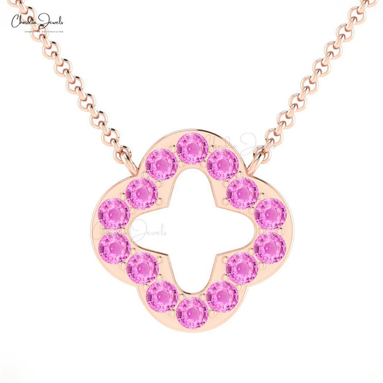 Shop Pink Sapphire Necklace