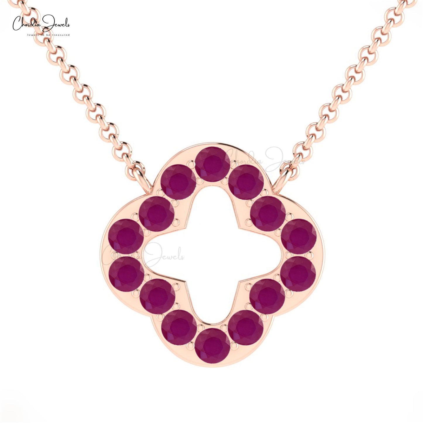 Pave Set Dainty Necklace