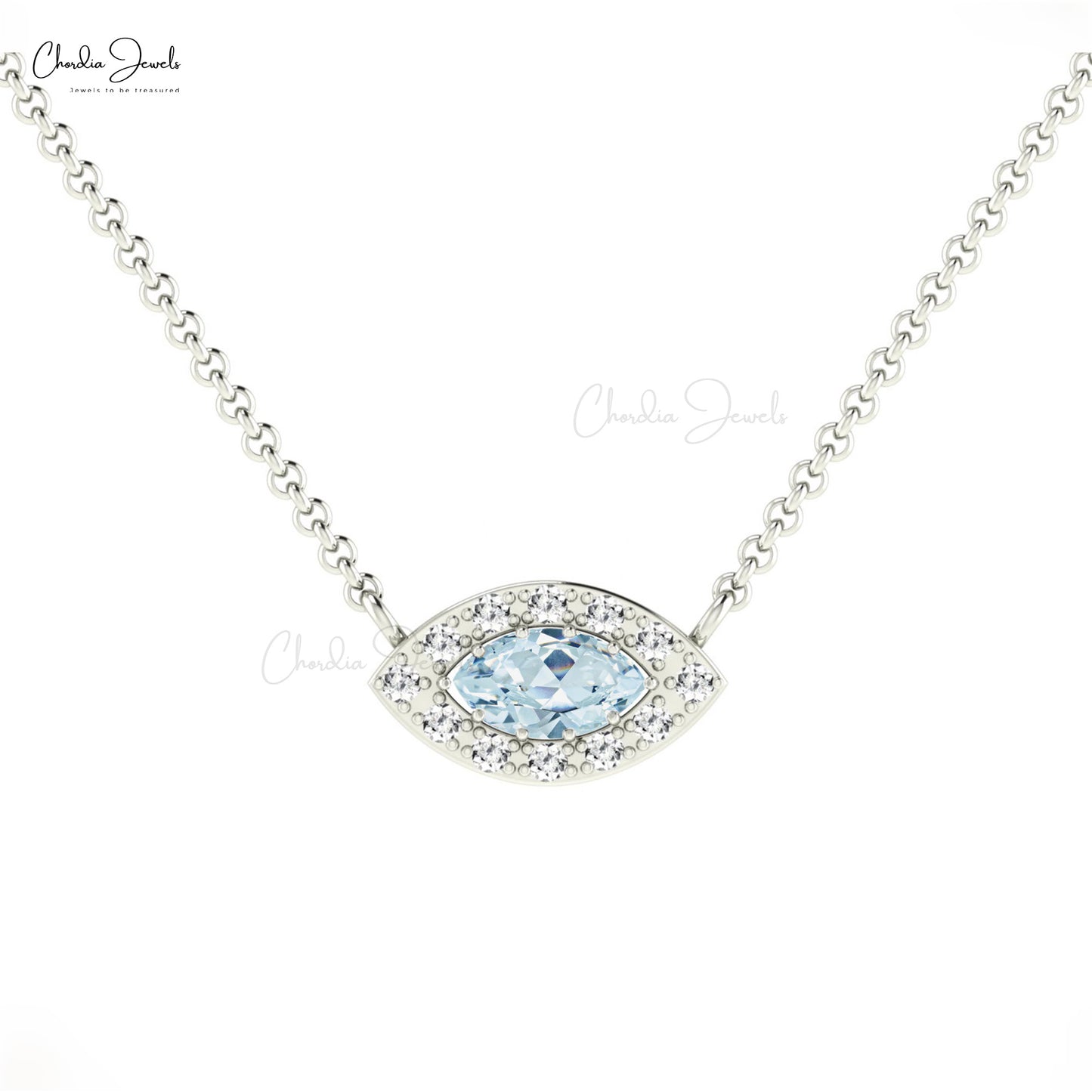 Marquise Cut Halo Jewelry