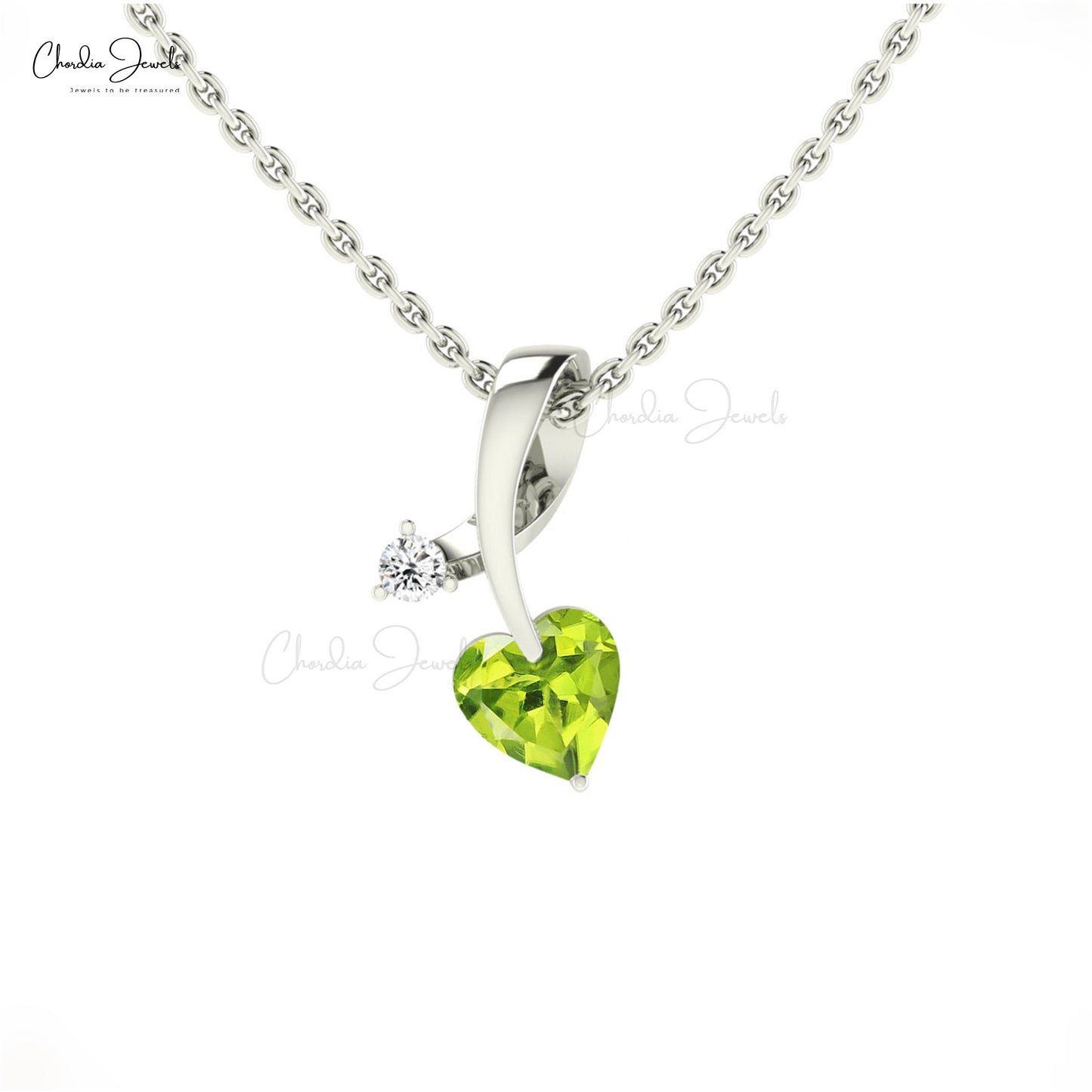 Round Cut Diamond Pendant