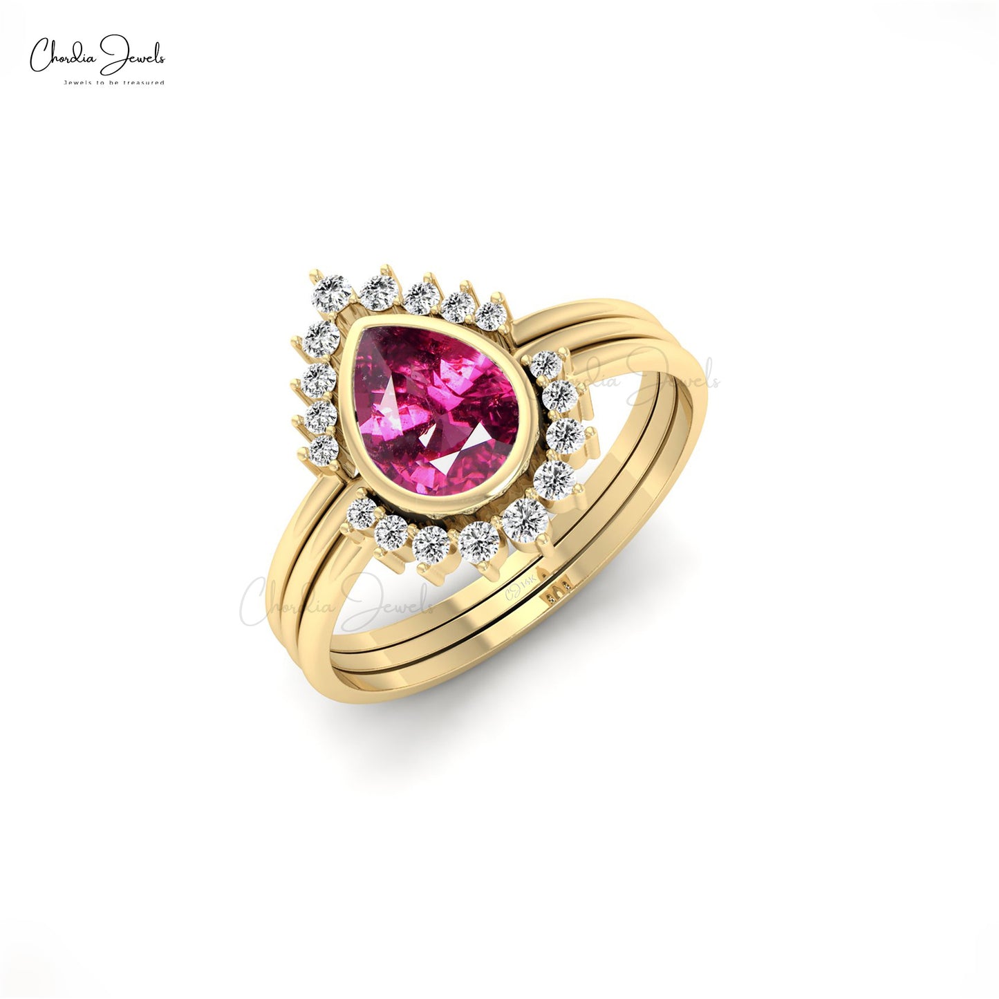 Halo Stack Rings