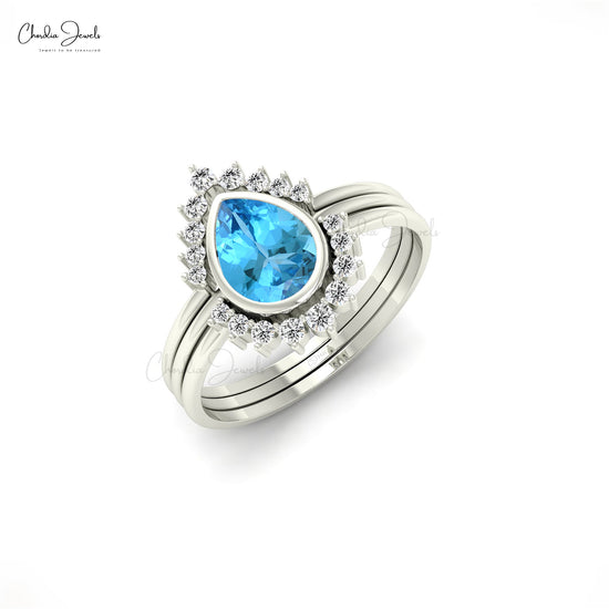 Stackable Three Band Ring