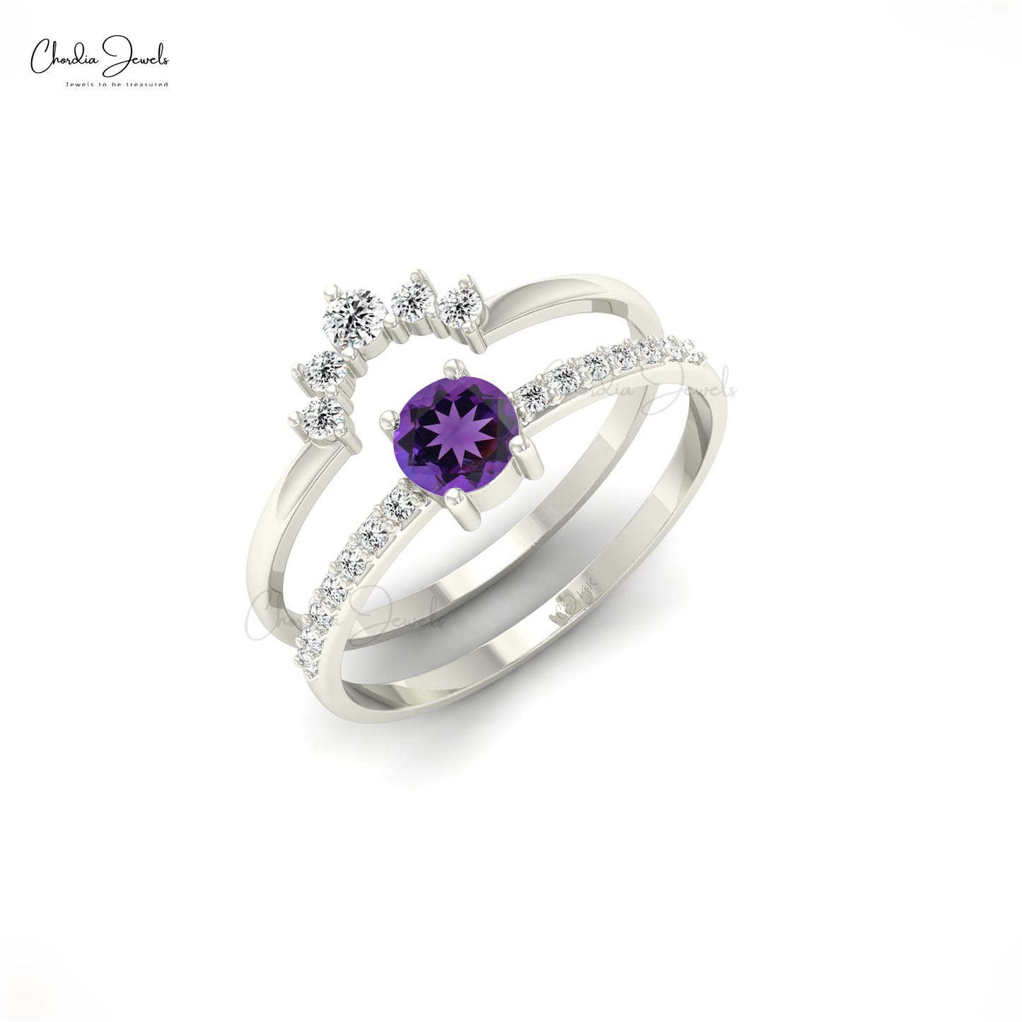 Amethyst promise ring shop