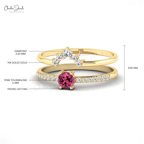 Pink Rings, Buy Pink Stone Rings Online