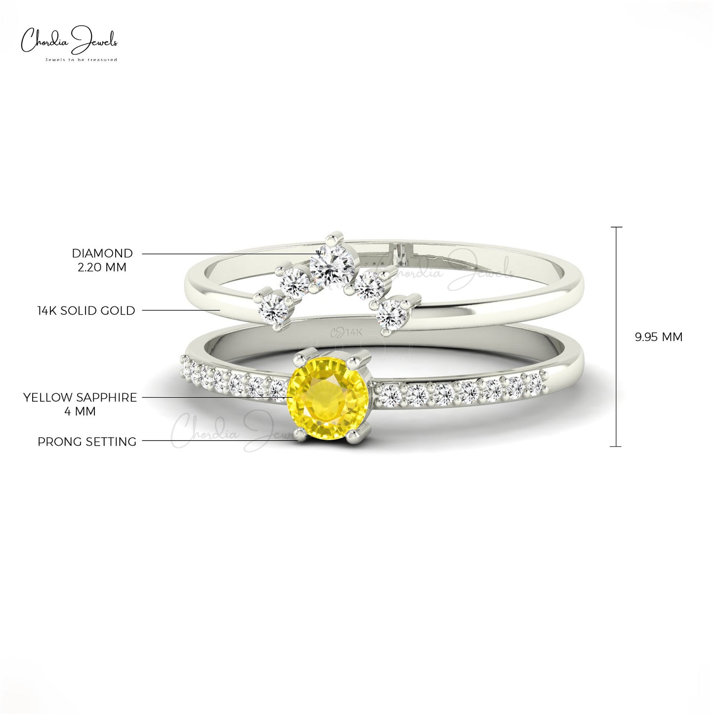 Dainty Diamond Band Ring