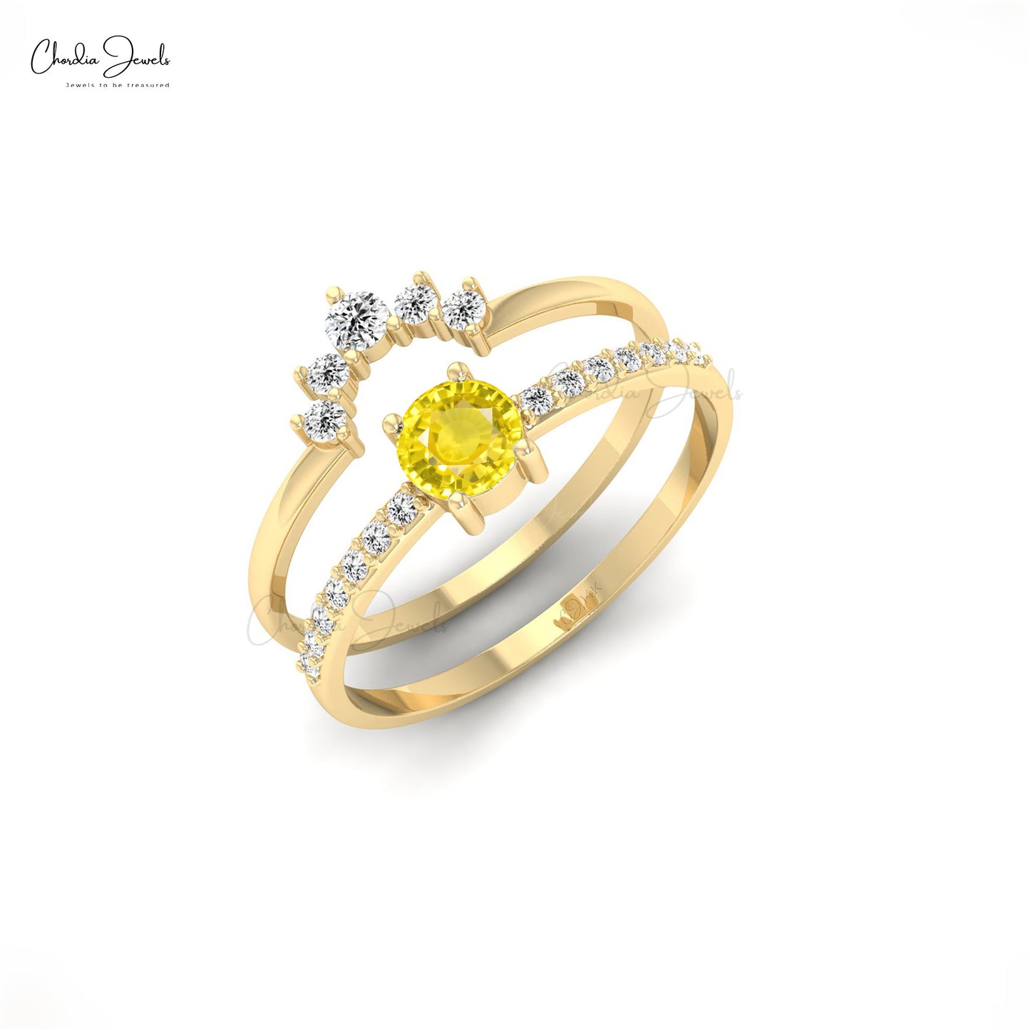 Yellow Sapphire Ring