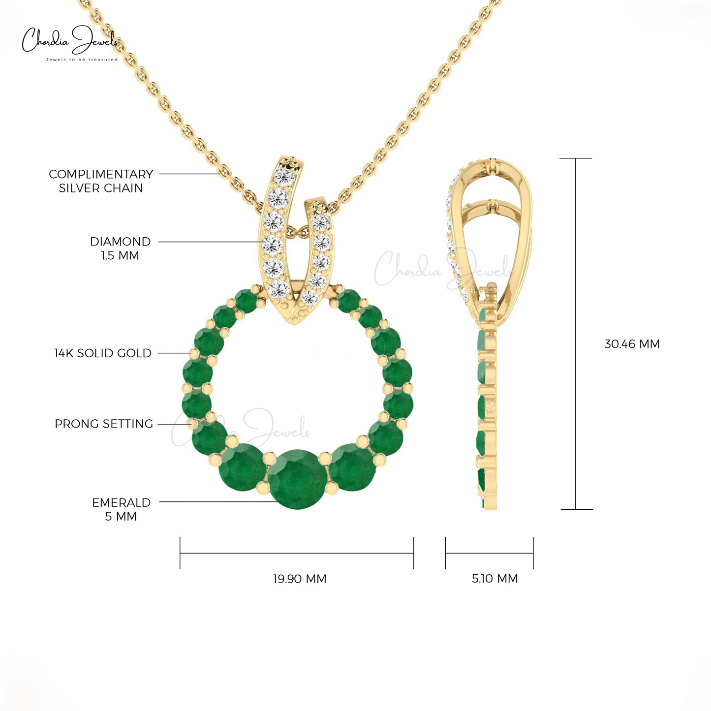 Open Circle Pendant