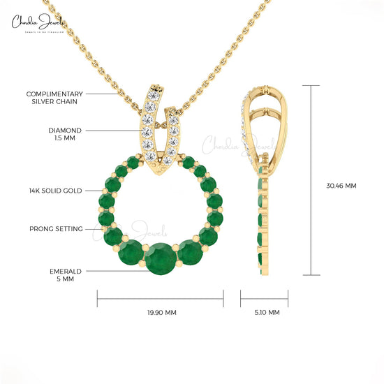 Open Circle Pendant