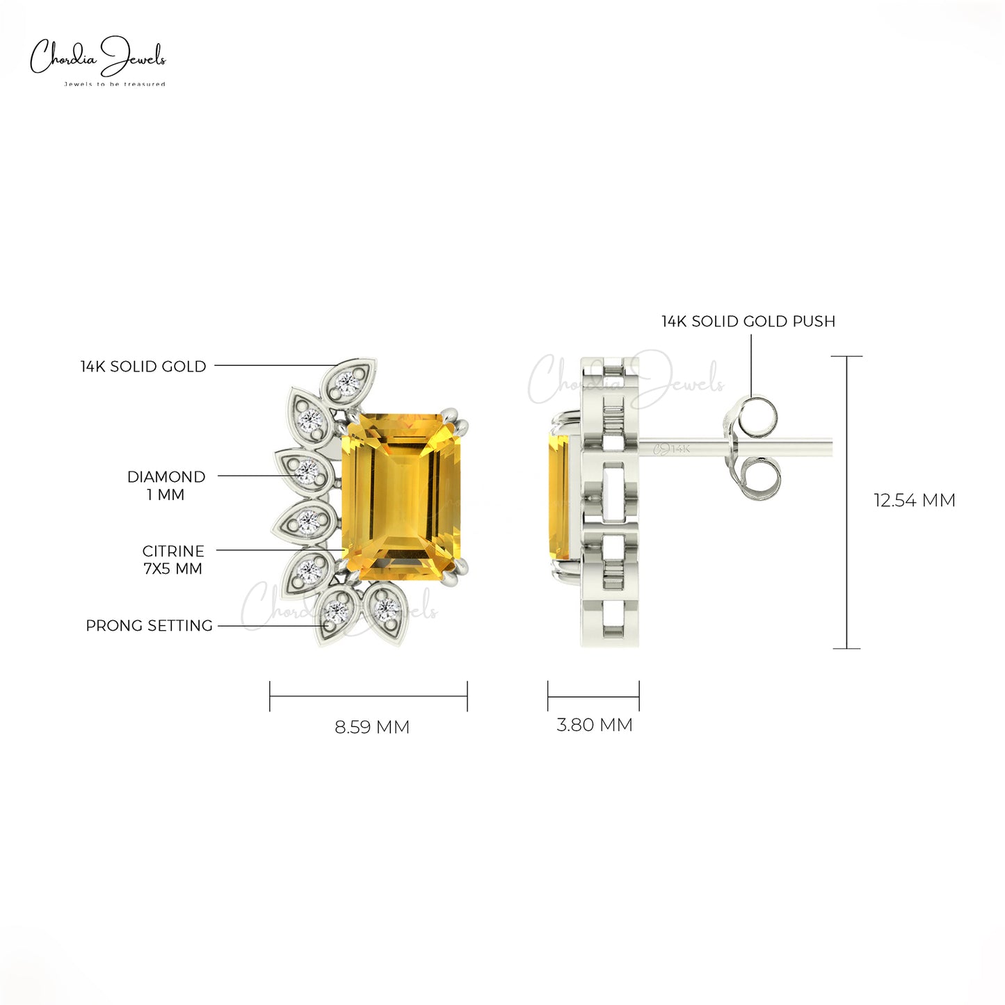 14k Sold Gold Earrings