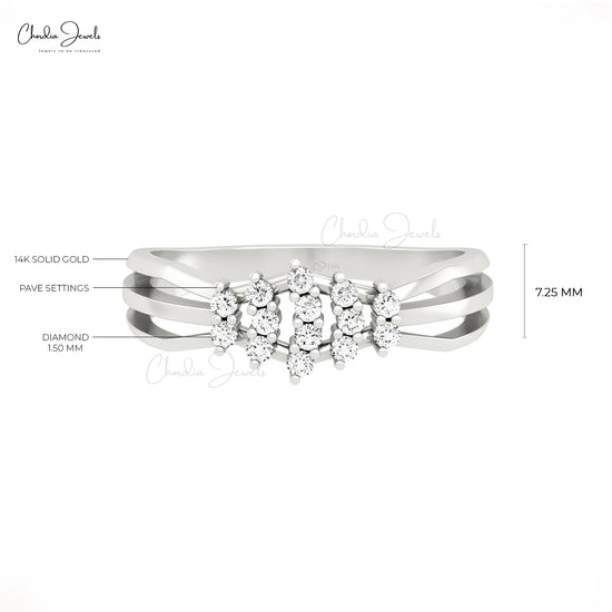 White Diamond Ring