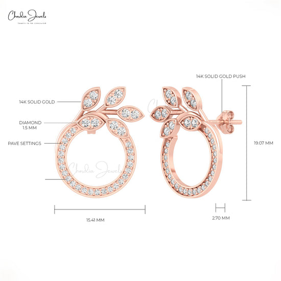 Handmade Gold Earrings
