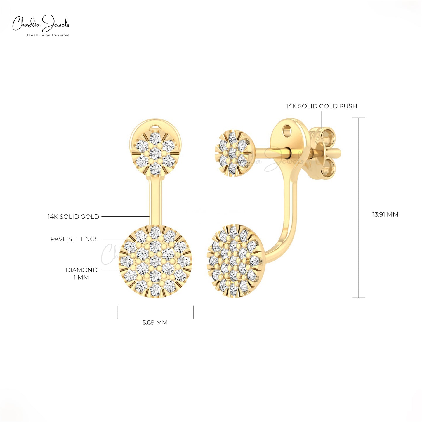 Cluster Earrings