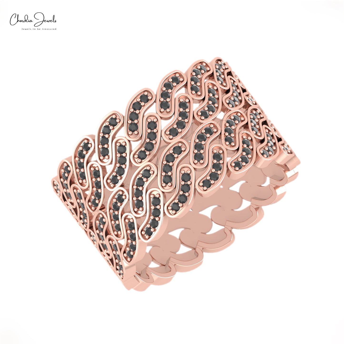 AAA Black Diamond Ring