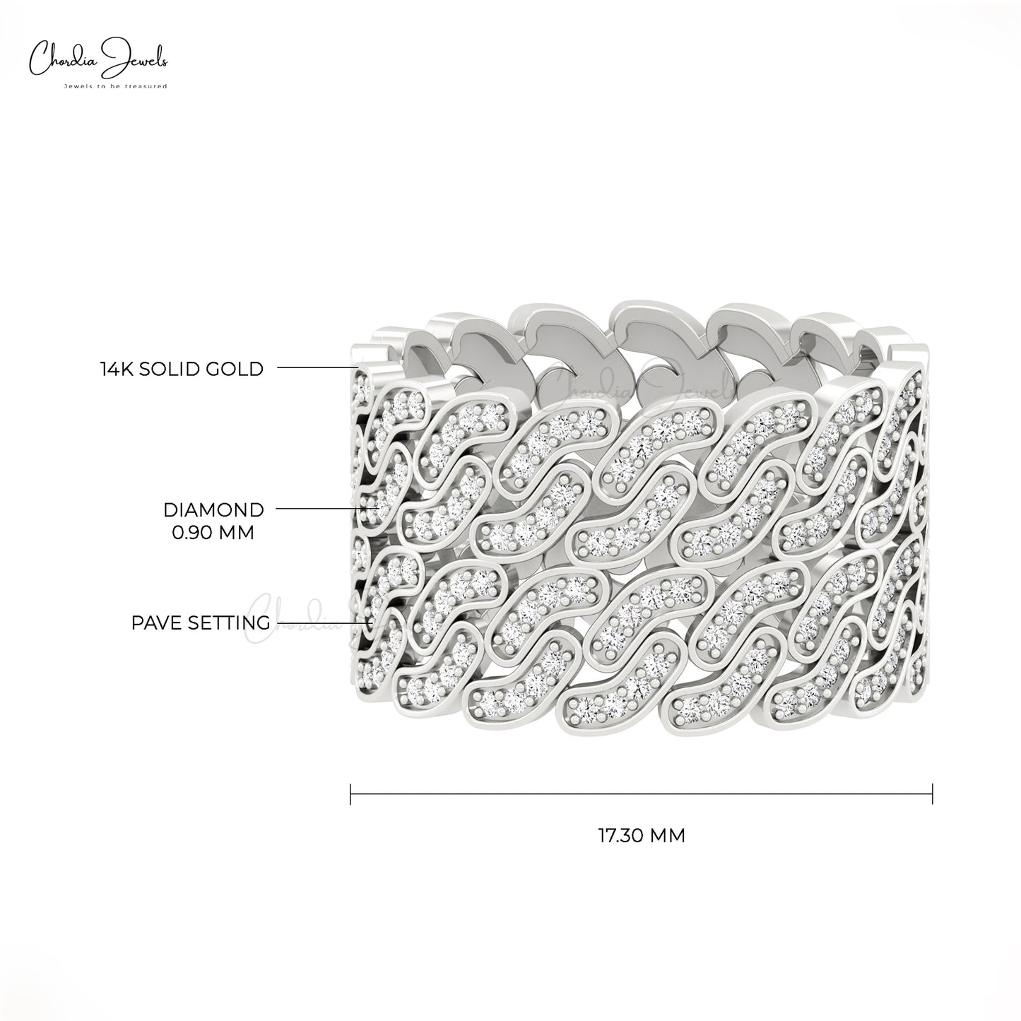 Cuban Link ring