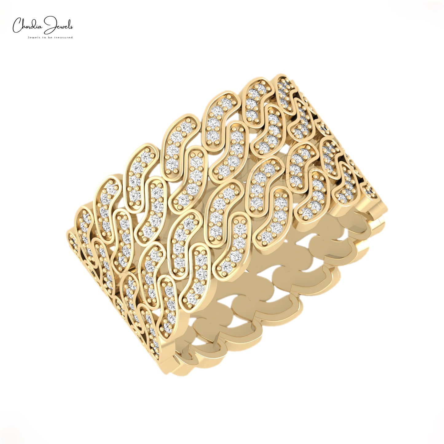 ICED OUT DIAMOND RING