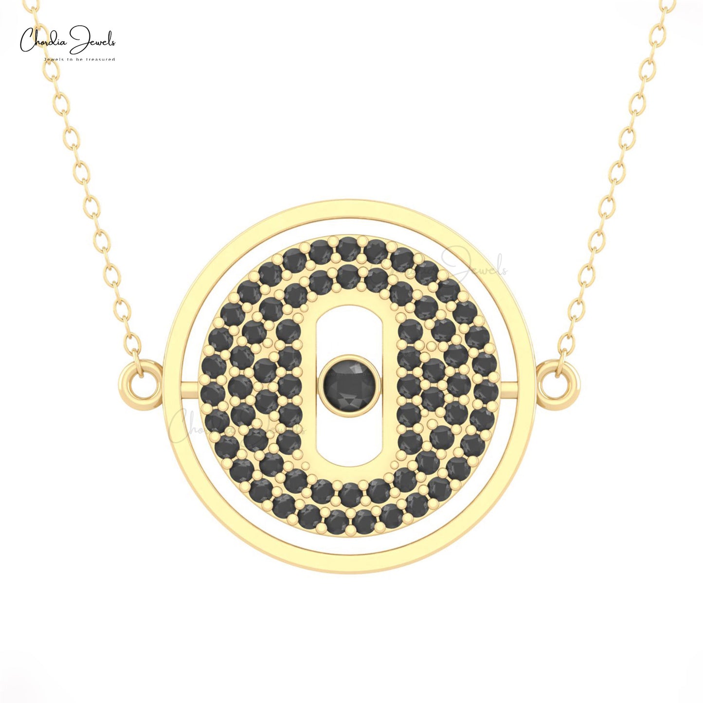 Cluster Women Gold Necklace