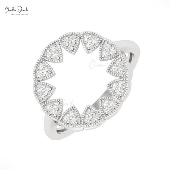 Diamond Cluster Ring