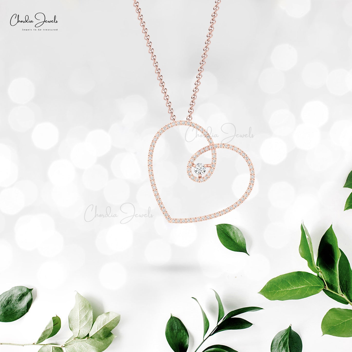 Load image into Gallery viewer, diamond solitaire necklace
