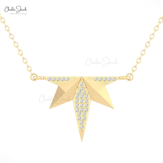 dainty starburst necklace