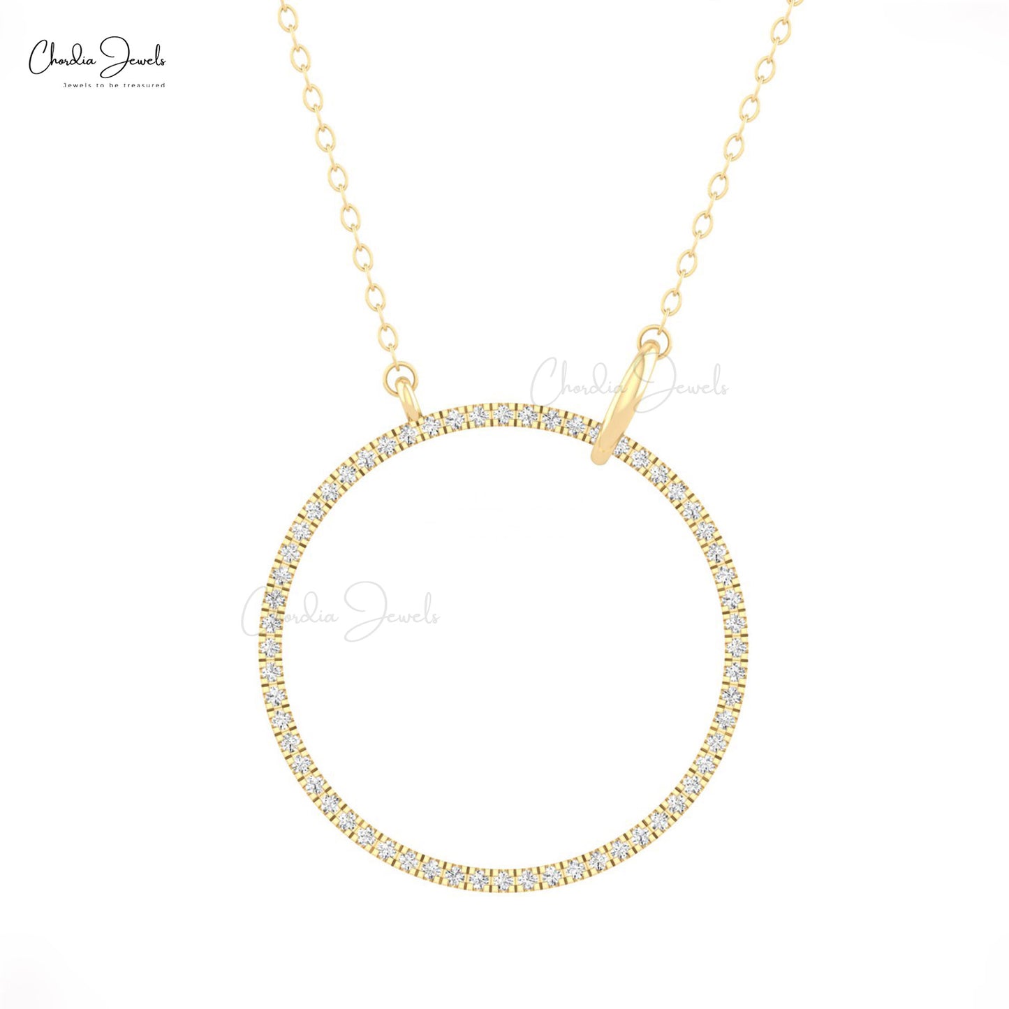 Open Circle Necklace