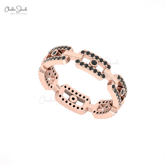 Bezel Set Stack Ring