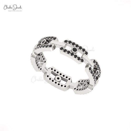 AAA Black Diamond Women Ring