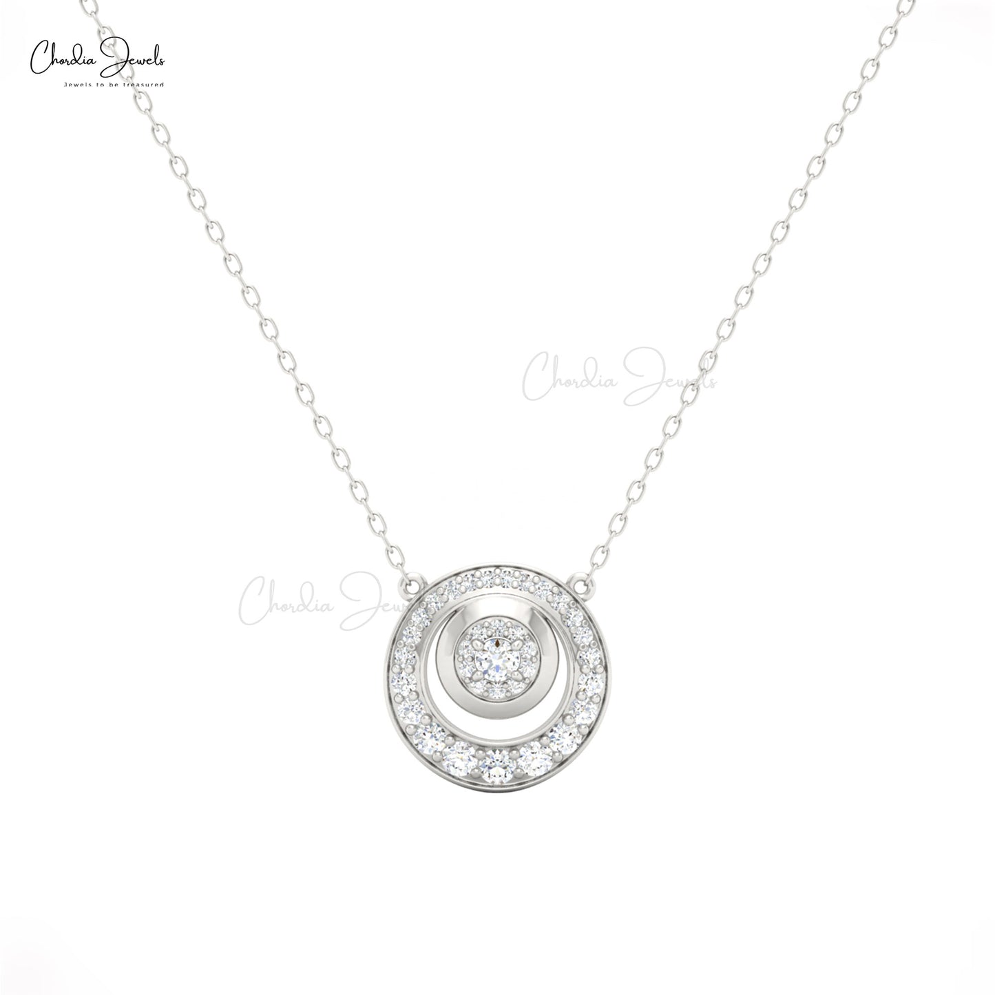 14k Gold Diamond Necklace
