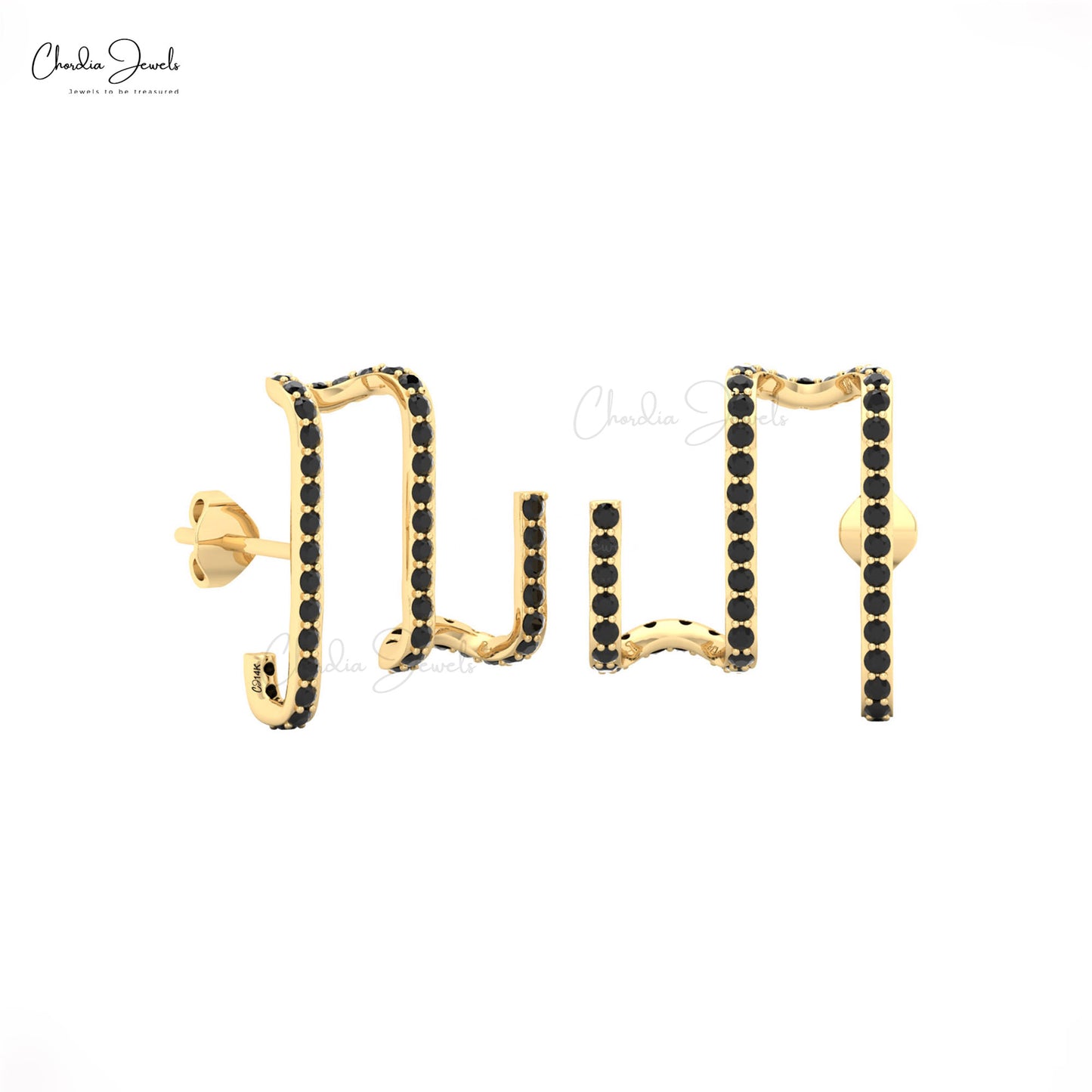 Genuine Diamond Earrings