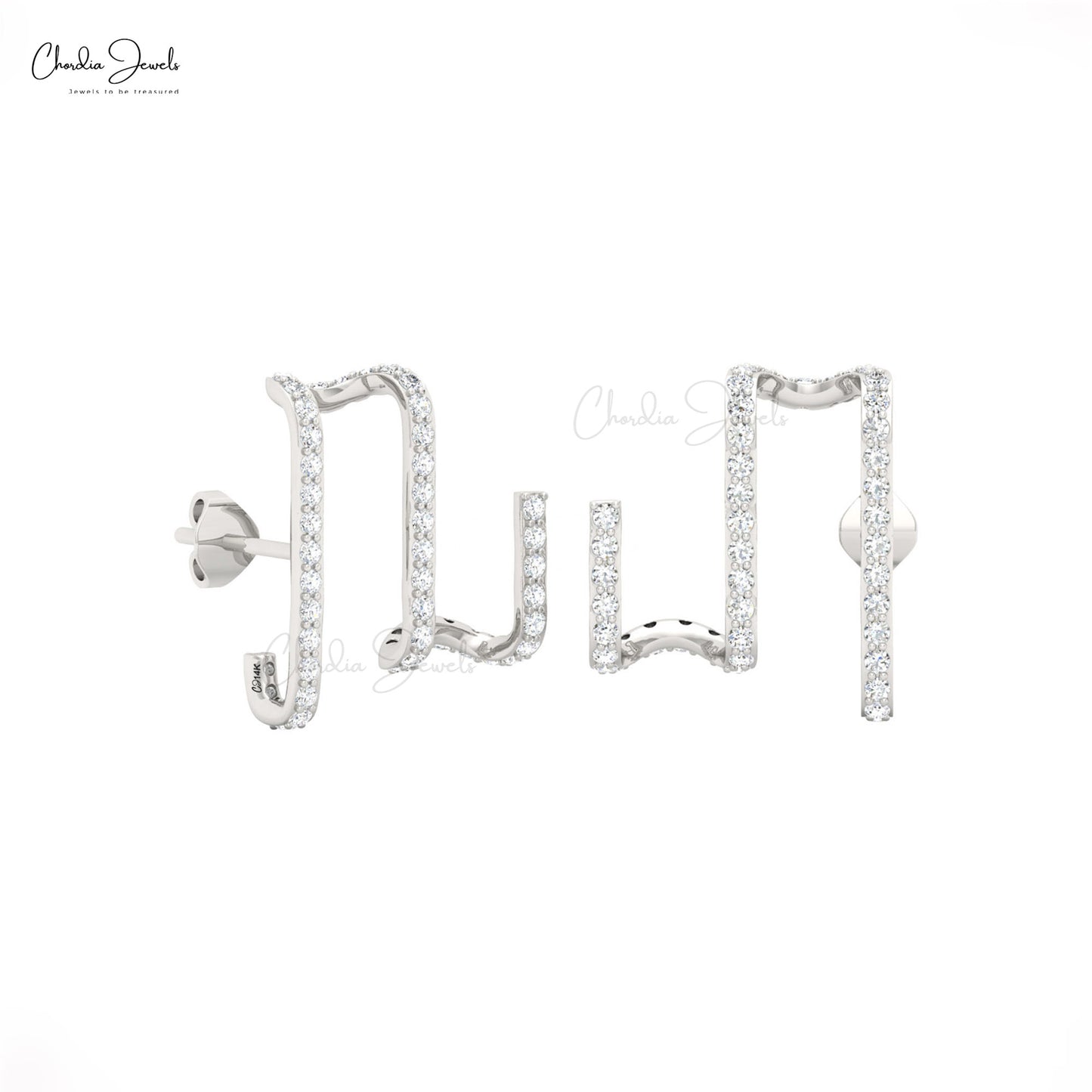 Dainty Diamond Studs