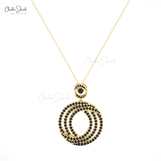 Open Inter Circles Necklace