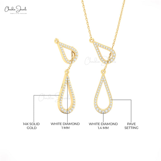 14k Solid Gold Handmade Chain Necklace